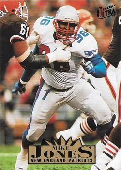Mike Jones New England Patriots 1995 Ultra Fleer NFL #204